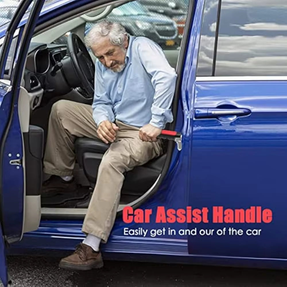 Car Door Assist Handle 2 in 1 Multifunction Vehicle Support Handles Window Breaker Portable Automotive Car Handle Assist