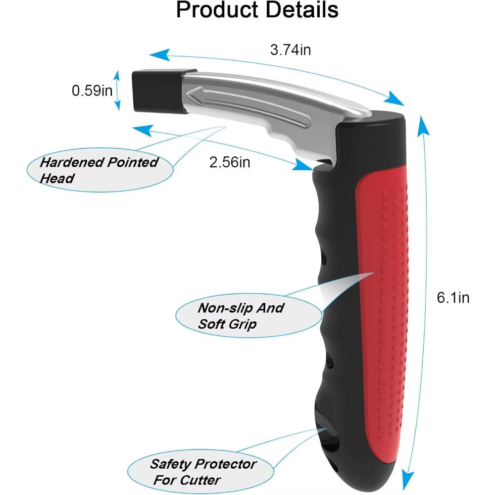 Car Door Assist Handle 2 in 1 Multifunction Vehicle Support Handles Window Breaker Portable Automotive Car Handle Assist