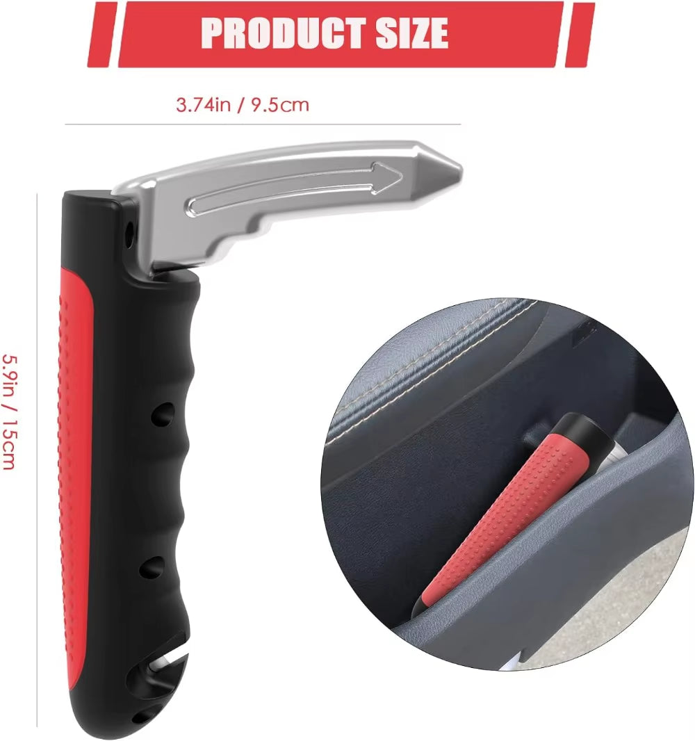 Car Door Assist Handle 2 in 1 Multifunction Vehicle Support Handles Window Breaker Portable Automotive Car Handle Assist